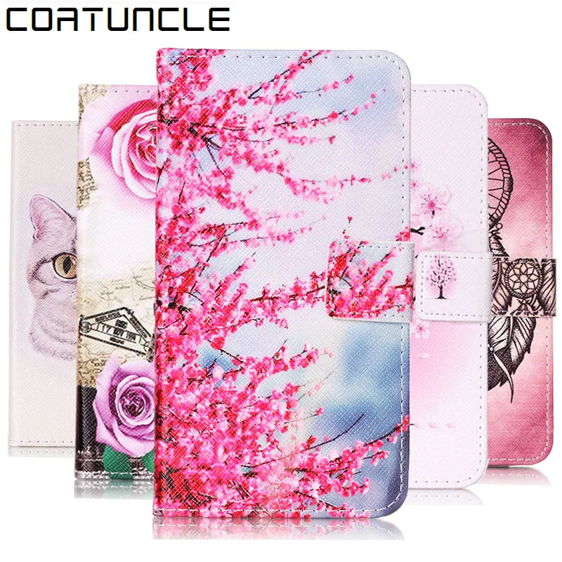 

COATUNCLE Leather Case capa For LG X Screen K500N / LG X View K500DS Case Flip Wallet Stand soft Back Cover For LG X Screen Case