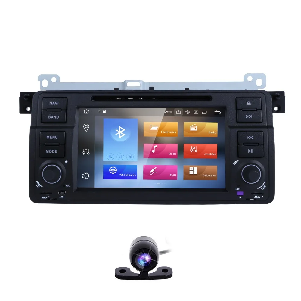 

Autoradio 1Din Android 8.0 Car DVD Player Multimedia For BMW E46 M3 gps navigation double din Rover 75 Sedan Coupe Touring MG ZT