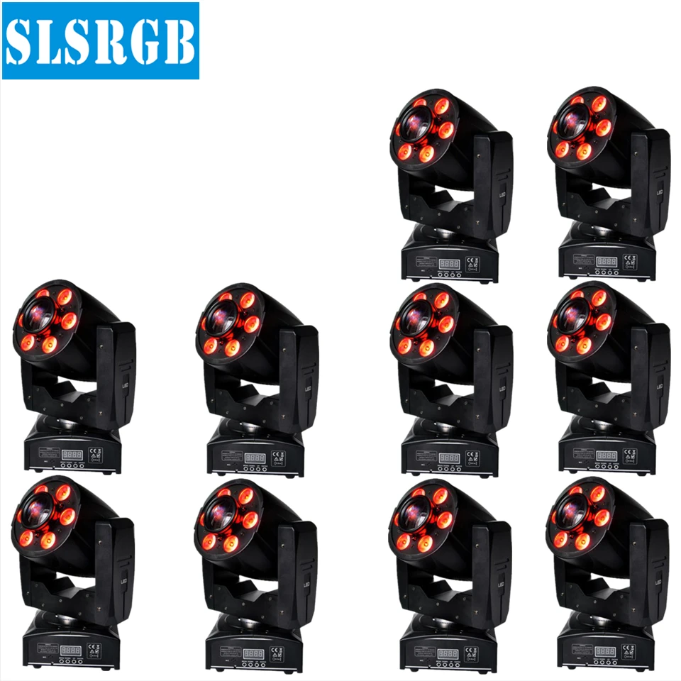 8 шт./лот Гуанчжоу свет поставщика 30 Вт led spot 6x8 Вт стирка мини-moving Head Гибридный мини 30 Вт Moving Head 30 Вт гобо пятно