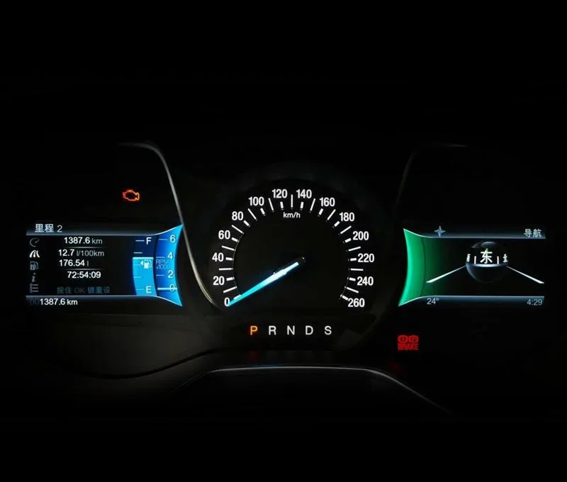 Для Ford Mondeo 2013- Dashboard Guage Sport