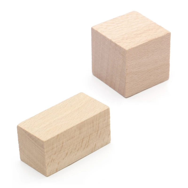 1 Набор деревянных геометрических твердых 3-D форм обучение по методу Монтессори ресурсы для школы дома Строительные блоки