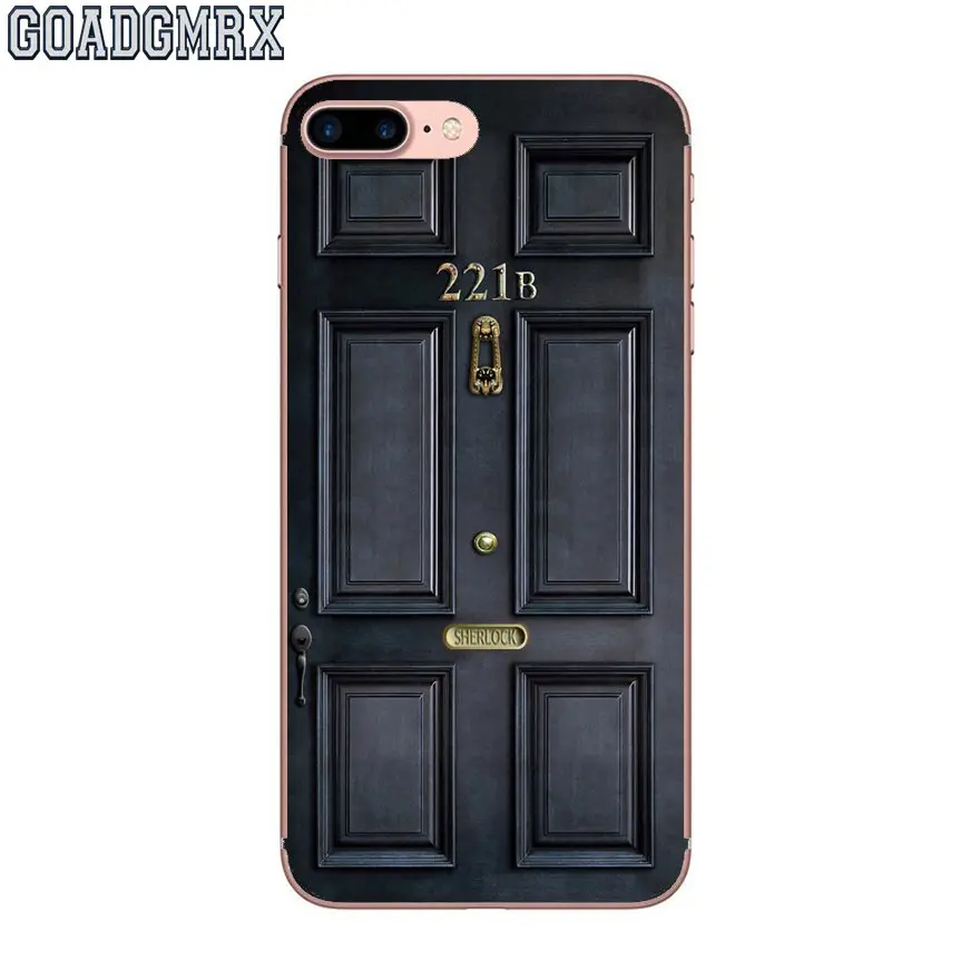 image 1 Для huawei P Smart P8 P9 P10 Lite Y6 Y7 Y9 Prime Y6 Pro ТАРДИС из сериала «Доктор Кто» 221B прозрачный мягкий чехол Чехлы - Color: image 1