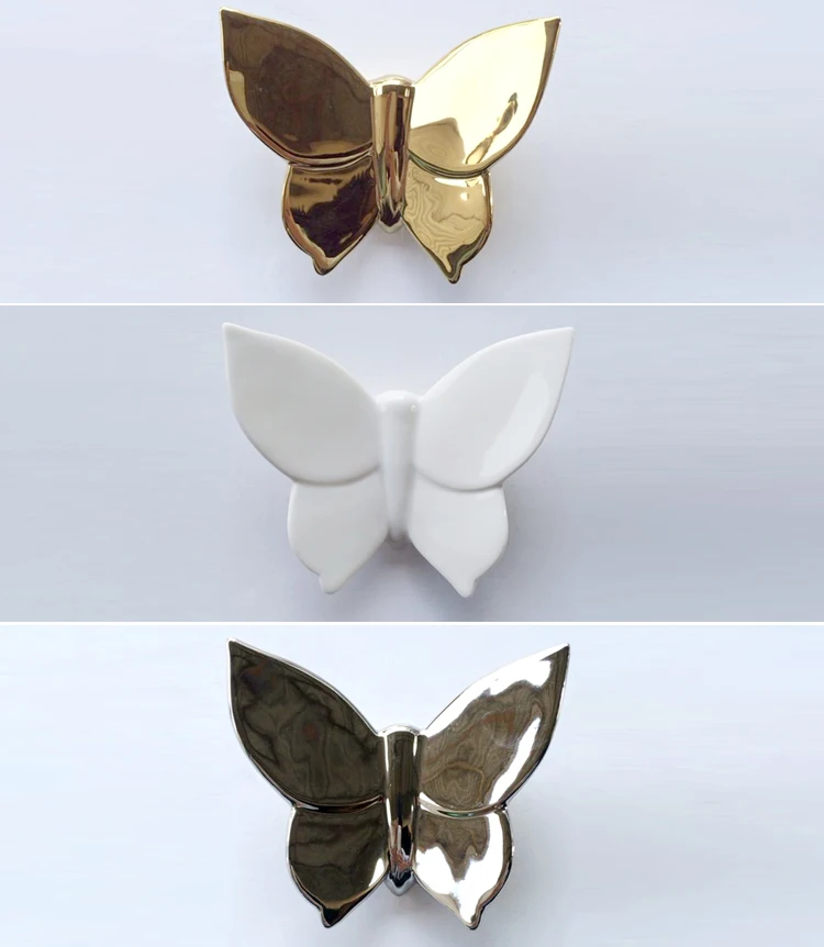 1 шт креативное 3D керамическое настенное украшение «бабочка» настенные декоративные украшения для дома