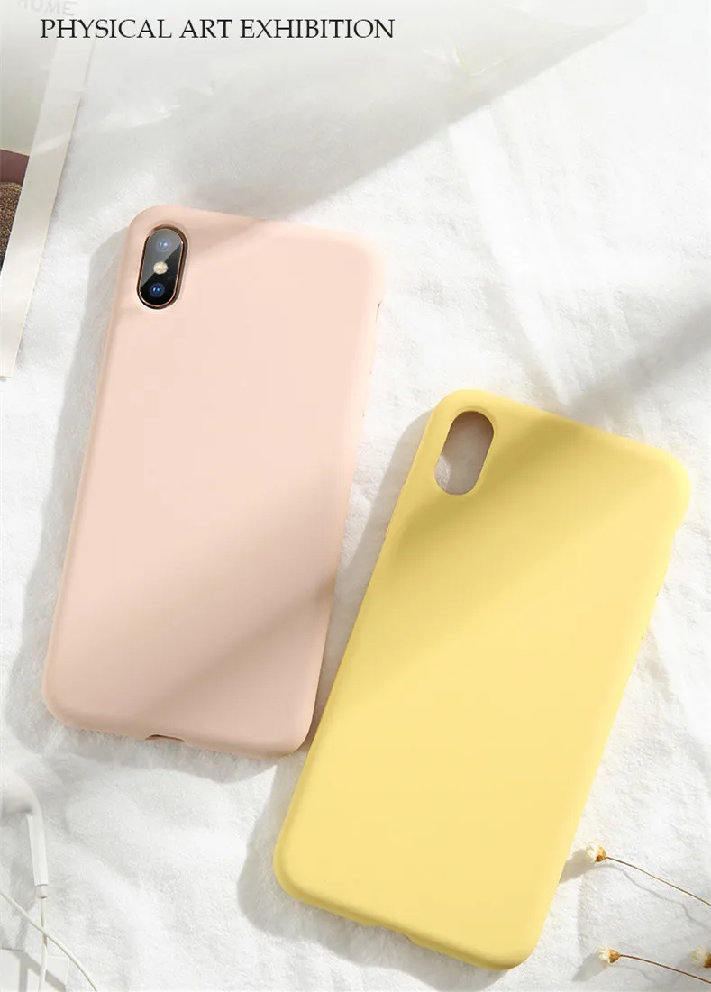 Официальный чехол для iPhone X XS MAX XR 7Plus жидкий силиконовый чехол для iPhone 7 8 6 S 6 S Plus Полные Защитные чехлы