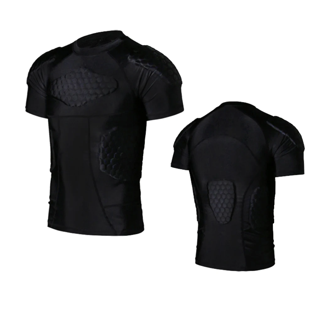 

Hot Breathable Quick Dry Training Vest Shirt basketball jersey College Throwback Football Jerseys Body Protection Men T-shirt