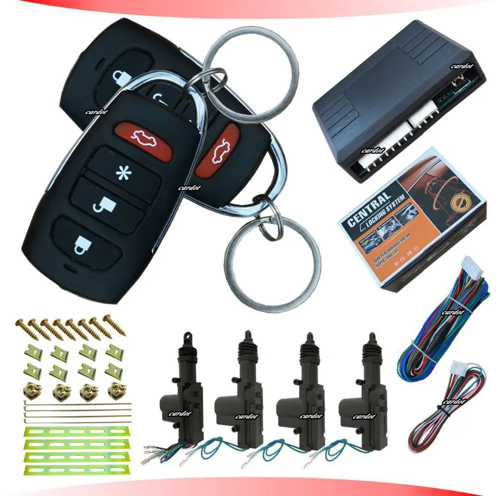 Popular Car remote central lock with toyota cut key remotes,universal