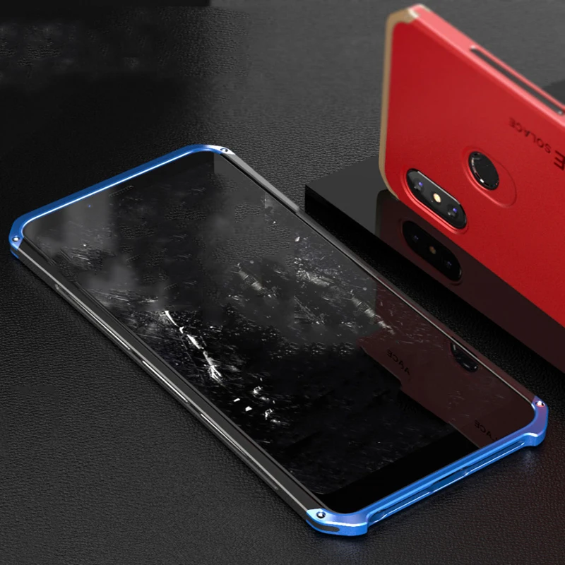 Чехлы для Xiaomi Mi 8SE чехол жесткая задняя часть PC металлический бампер деловой