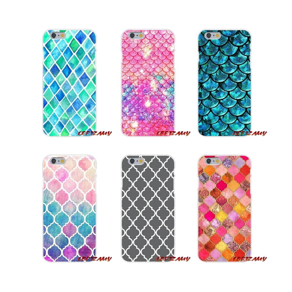 

For Samsung Galaxy A3 A5 A7 J1 J2 J3 J5 J7 2015 2016 2017 Accessories Phone Shell Covers Beautiful Mermaid Scales