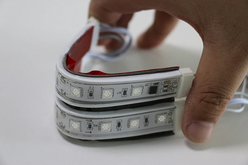 YLSTAR DC24V 7Led чип SMD5050 RGB мягкий светодиодный модуль водонепроницаемый освещение