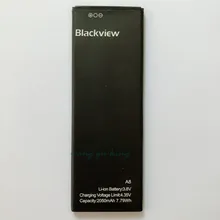 Vbnm novo 2050mah bateria para blackview a8 telefone inteligente de alta qualidade + número de rastreamento válido