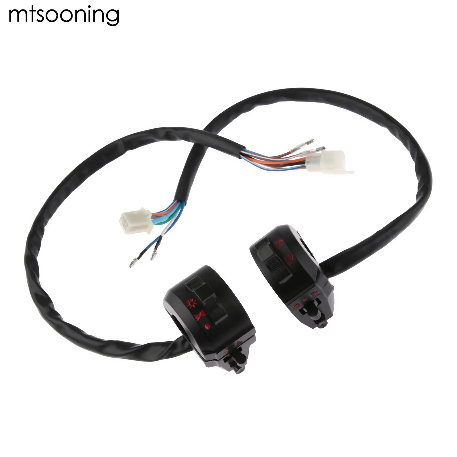 Руль управления для мотоцикла 22 мм 7/8 дюйма левый и правый|motorcycle switch|turn signal