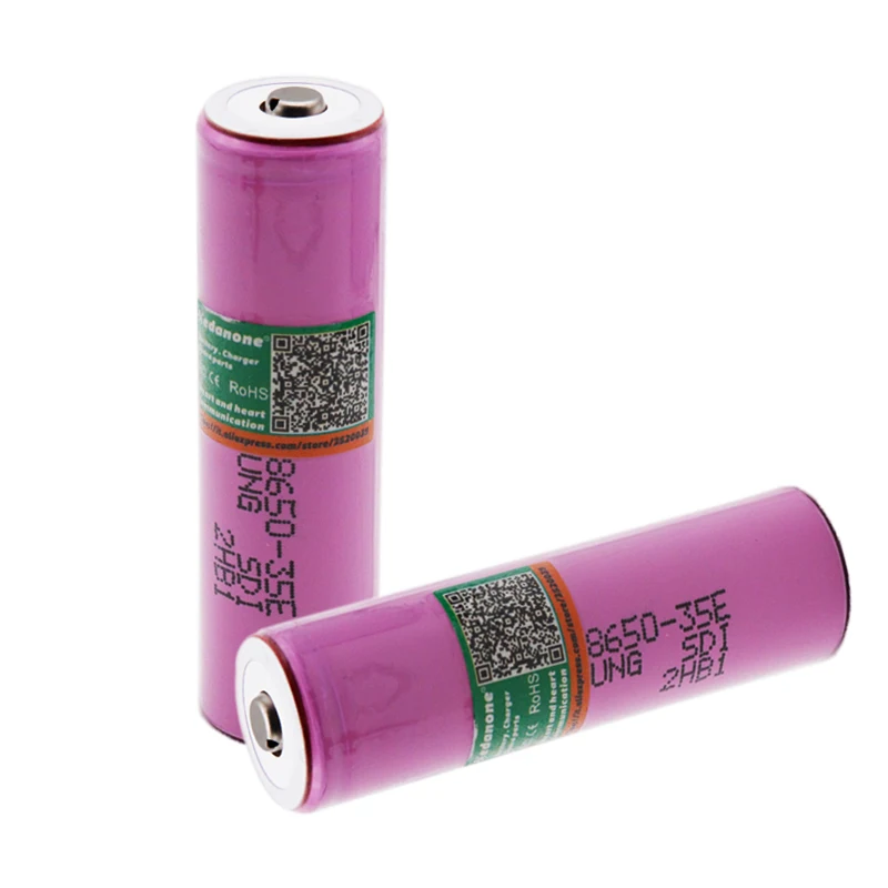 Аккумулятор для samsung 18650 3500mAh 13A разрядка INR18650 35E Li ion 3 7 v перезаряжаемые