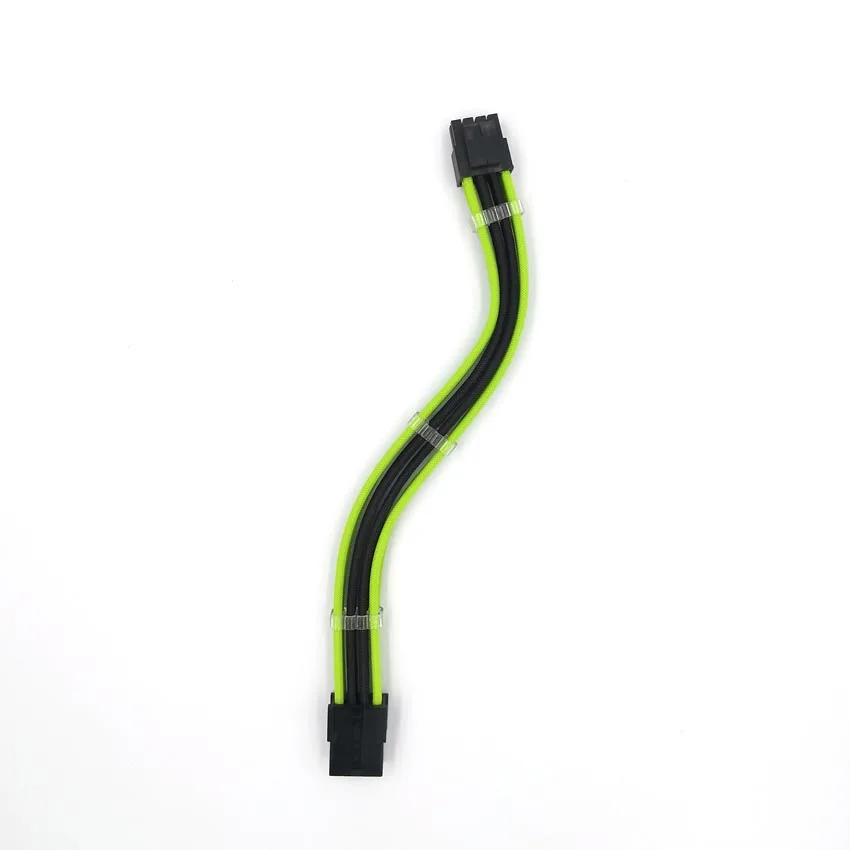 CPU_8Pin_Green_Black_extension_cable
