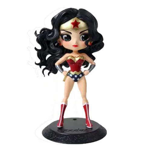 Q posket Wonder Woman Харли Квинн Джокер супергерой ПВХ фигурка Аниме фигурки коллекционные куклы детские игрушки - Цвет: Wonder Woman new