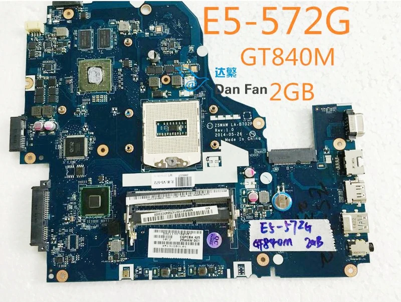 For Acer E5-572G Laptop Motherboard Z5WAW LA-B702P Mainboard 100%tested fully work | Компьютеры и офис