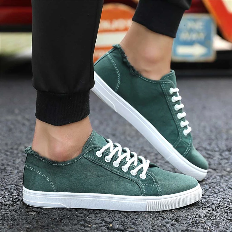 

Fashion Shoes Men's Leisure Sneakers Shoes Teenager Shoes Student Canvas Shoes For Men T4Z