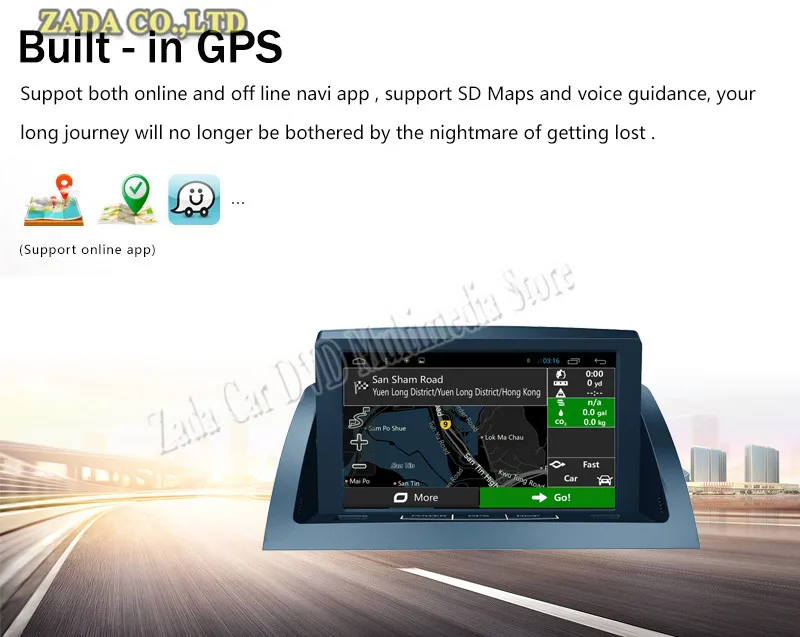 Excellent NaviTopia Octa Core Android 8.1 Car GPS Navigation for Benz C200 W204 2007 2008 2009 2010 2011 21
