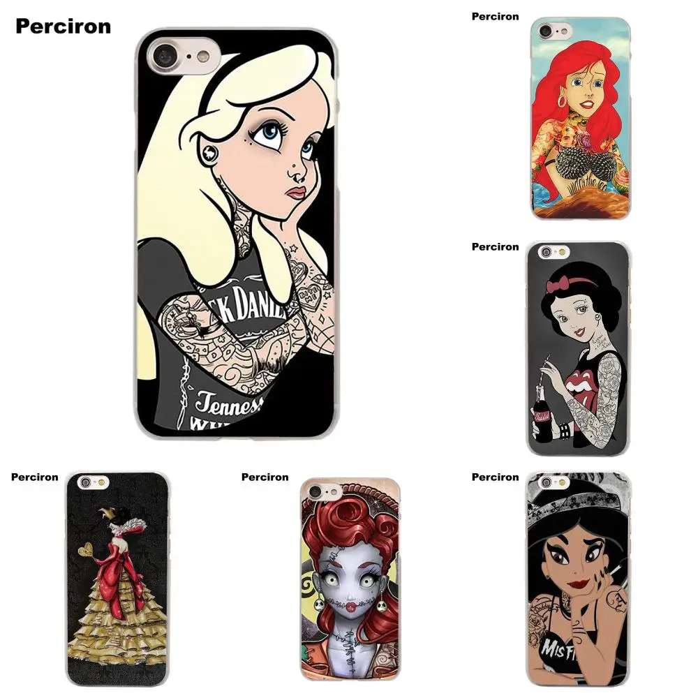 

For HTC Desire 530 626 628 630 816 820 One A9 M7 M8 M9 M10 E9 Plus For Moto G G2 G3 Lovely Tattoo Ariel Little Mermaid Prince