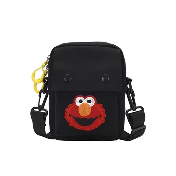 

Spring/summer 2019 new versatile canvas bag Korean mini phone single-shoulder crossbody bag