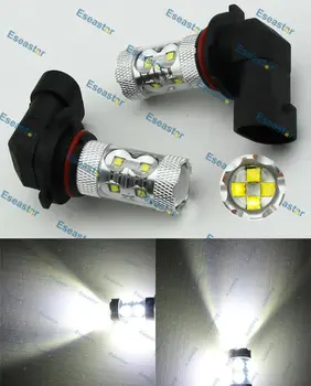 

2 PCS/Lot free shipping 60W LED C.r.e.e High Power Spotlight,H9 c.r.e.e fog led,H9 led bulb,H9 light car