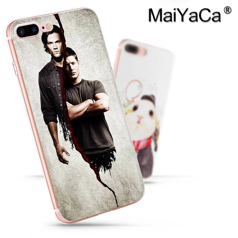 Чехол для телефона MaiYaCa Supernatural Jared Padalecki KAZ 2Y5 с мультяшным рисунком iPhone 8 7 6 6S Plus X 5 5S