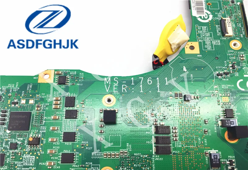 price reduction  Laptop Motherboard MS-17611 for MSI GT70 GT780DXR GT780 MS 1761 DDR3 Non-integrated 100% TESTED OK