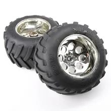 Rovan запчасти 1/5 большой размер газ rc шины Baya части BM FG грузовые шины с хромированное колесо ступицы 86011