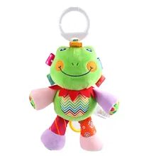 Jollybaby Cute Pull & Play Melody Musical Plush Stuffed Animal Baby Infant Comfort Crib Hanging Toys Gift YJS Dropship