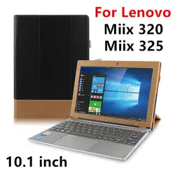Чехол для lenovo Miix 320 защитный miix 325 кожаный чехол Tablet Для Ideapad MIIX320 10,1 дюймов защитный чехол из ПУ рукавом случаи