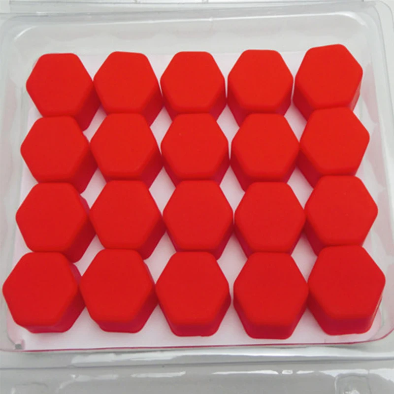 

20pcs/bag 17mm Car Bolt Caps Wheel Nuts Silicone Covers Practical Hub Screw Cap Protector