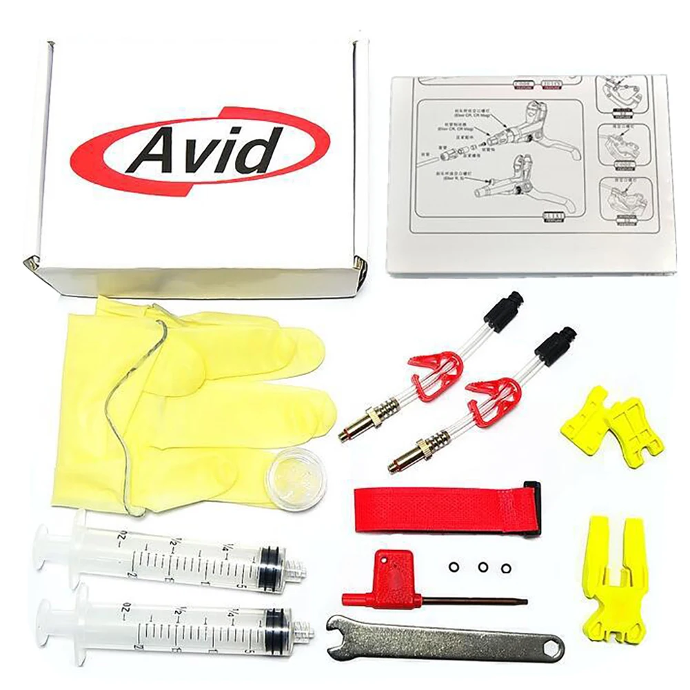 Fafeicy Kit de frein hydraulique de vélo Ensembles de purge de frein