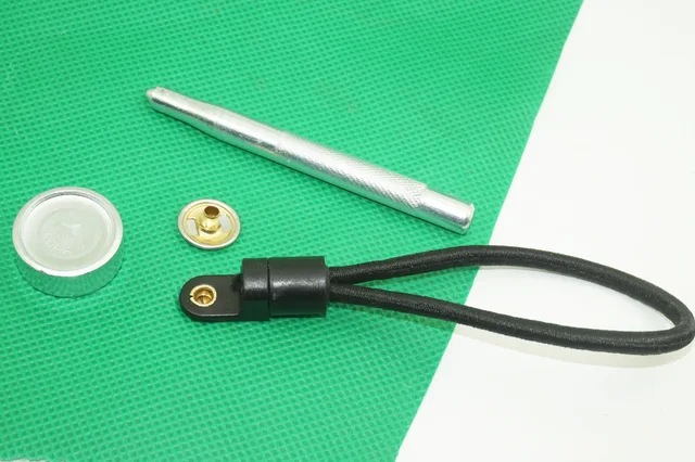 6 size fitting bunji loops shock cord for bunji loop hand punch tool