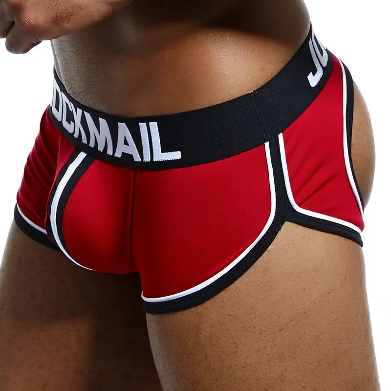 Мужское нижнее белье JOCKMAIL сексуальное с открытой спиной и завязками на