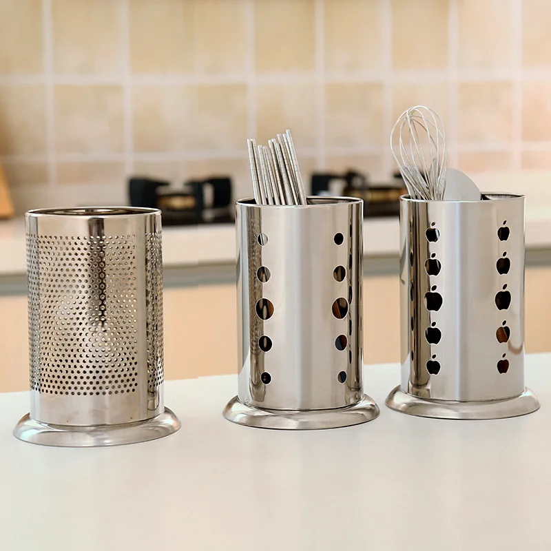 kitchenware storage accessories home tools organizer chopsticks spoon forks drainer holder rack shelf block items