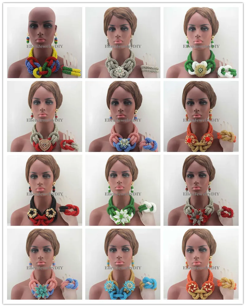 Рисунок 5 - Роскошное ожерелье с большими цветами