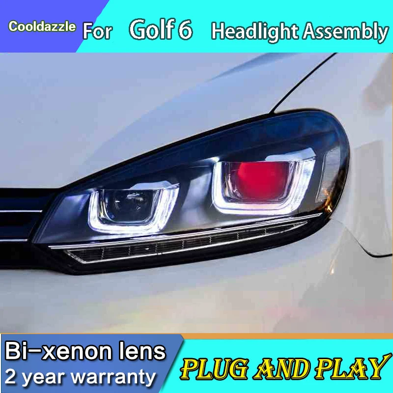 For VOLKSWAGEN For Golf 6 LED Headlight Assembly 2010-2012 Year