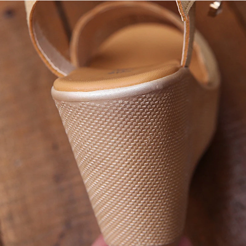 New Arrival Ladies Shoes 2018 Women Sandals Summer Open Toe Fashion Platform High Heel Wedges Sandals Female Shoes Zapatos Mujer