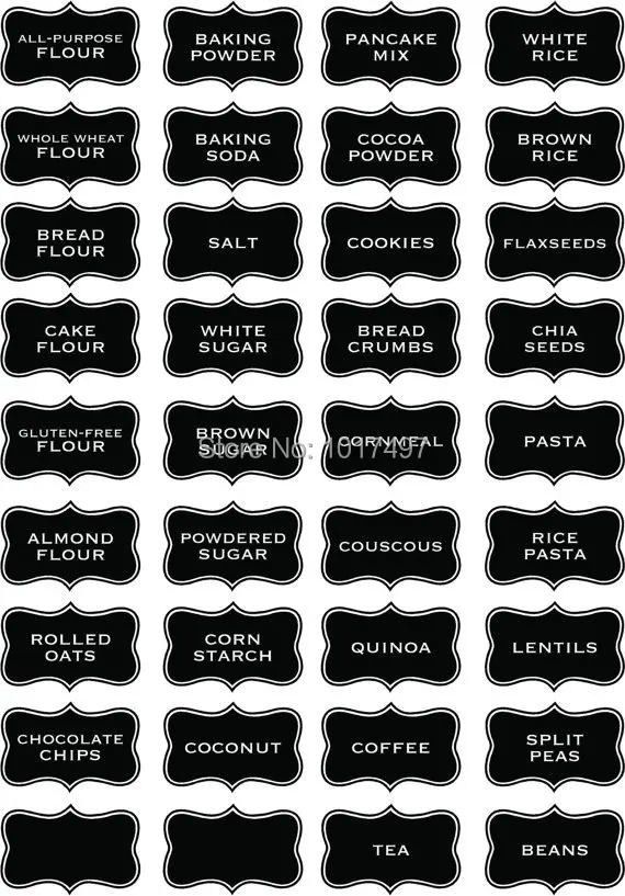 Ukuran Besar 10x6 Cm Dapur Chalkboard Label Stiker Jar Dengan Ukuran Besar 10x6 Cm Dapur Chalkboard Label Stiker Jar Dengan Huruf Vinil Pengiriman Gratis R2017 Di Wall Stickers Dari Rumah Taman