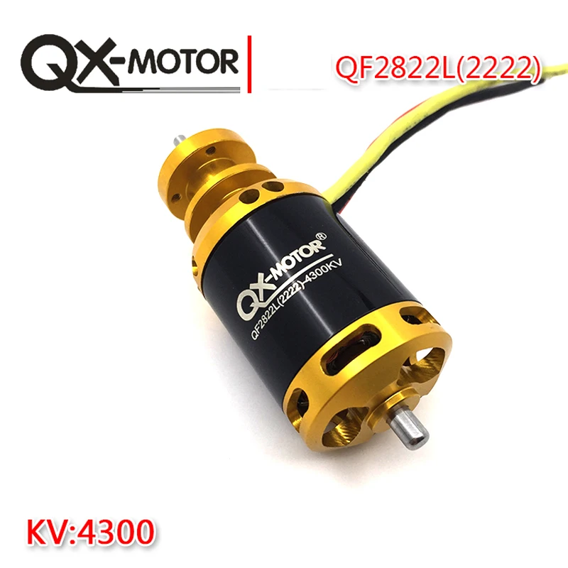 QX Motor совершенно новый QF2822L(2222) 4300KV бесщеточный мотор дрона для 64mm Ducted Fan EDF DIY