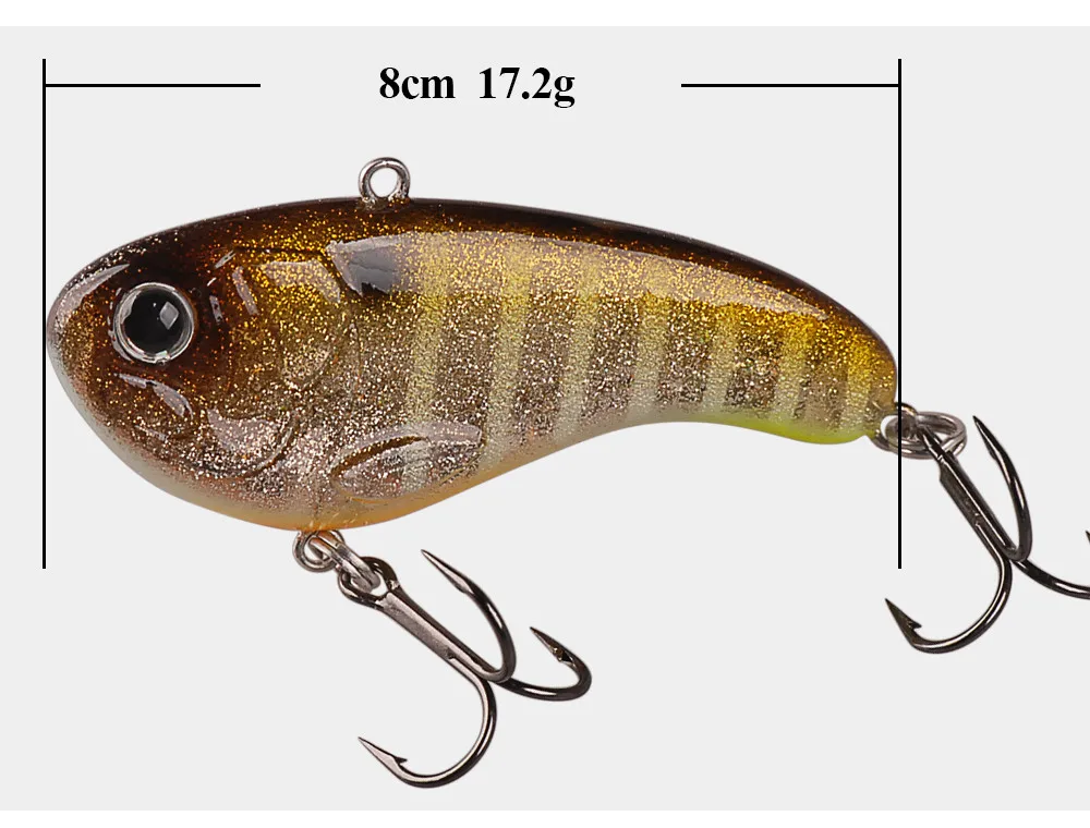 Умная Приманка VIB 80 мм/17,2 г Тонущая рыболовная блесна; рыболовный воблер Iscas Artificiais Para Pesca Leurre soule рыболовные снасти