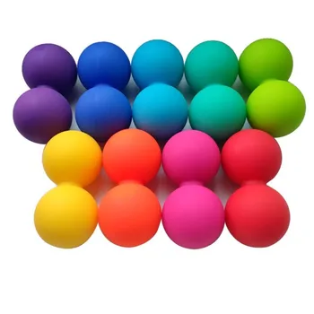 

10 Color Silicone Massage Peanut Ball Body Therapy Yoga Balls Pain Relife Drop Shipping 2019