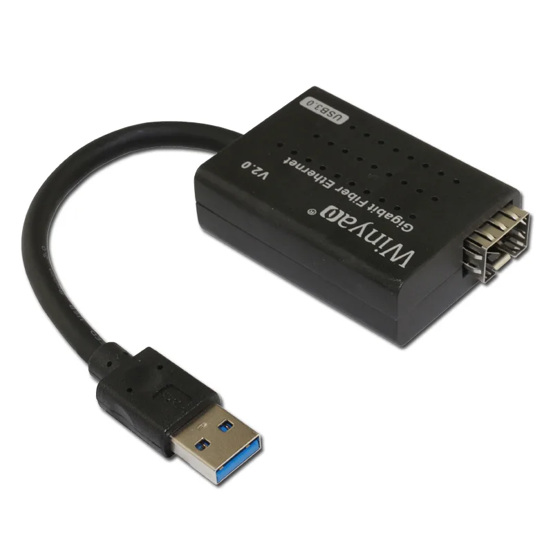 Winyao USB1000F USB3.0 к SFP 1000 м гигабитное волокно NIC Ethernet Сетевая карта для ПК ноутбук rtl8153 чипсет для медиаконвертера