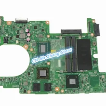 SHELI для Dell Inspiron 14Z 5423 материнская плата для ноутбука DMB40 11289-1 CN-067CG0 067CG0 67CG0 с i5-3317U процессором HD 7570M GPU DDR3