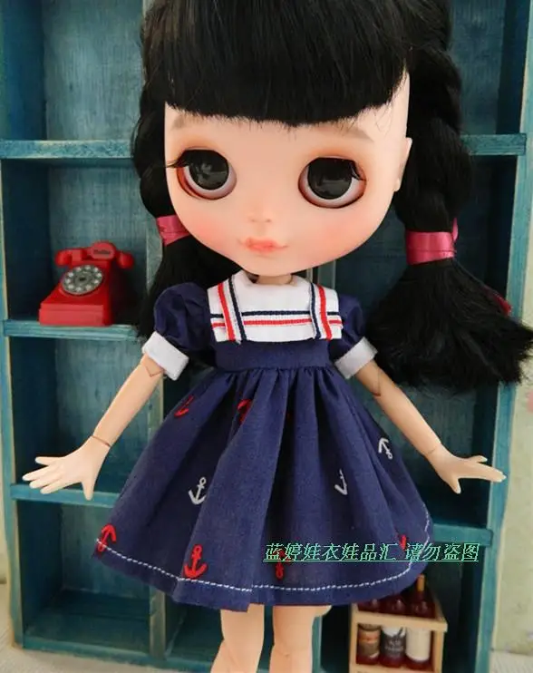 Модная одежда Кукла 1/6 юбки с лацканами для Blyth Azone Momoko licca bjd куклы аксессуары игрушки игровой домик для девочек