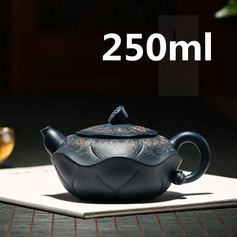 

Chinese Yixing Clay Tea pot Ceramic Tea Set Porcelain Zisha Teapot 250ml New Arrived High Quality With Gift Box Safe Packaging
