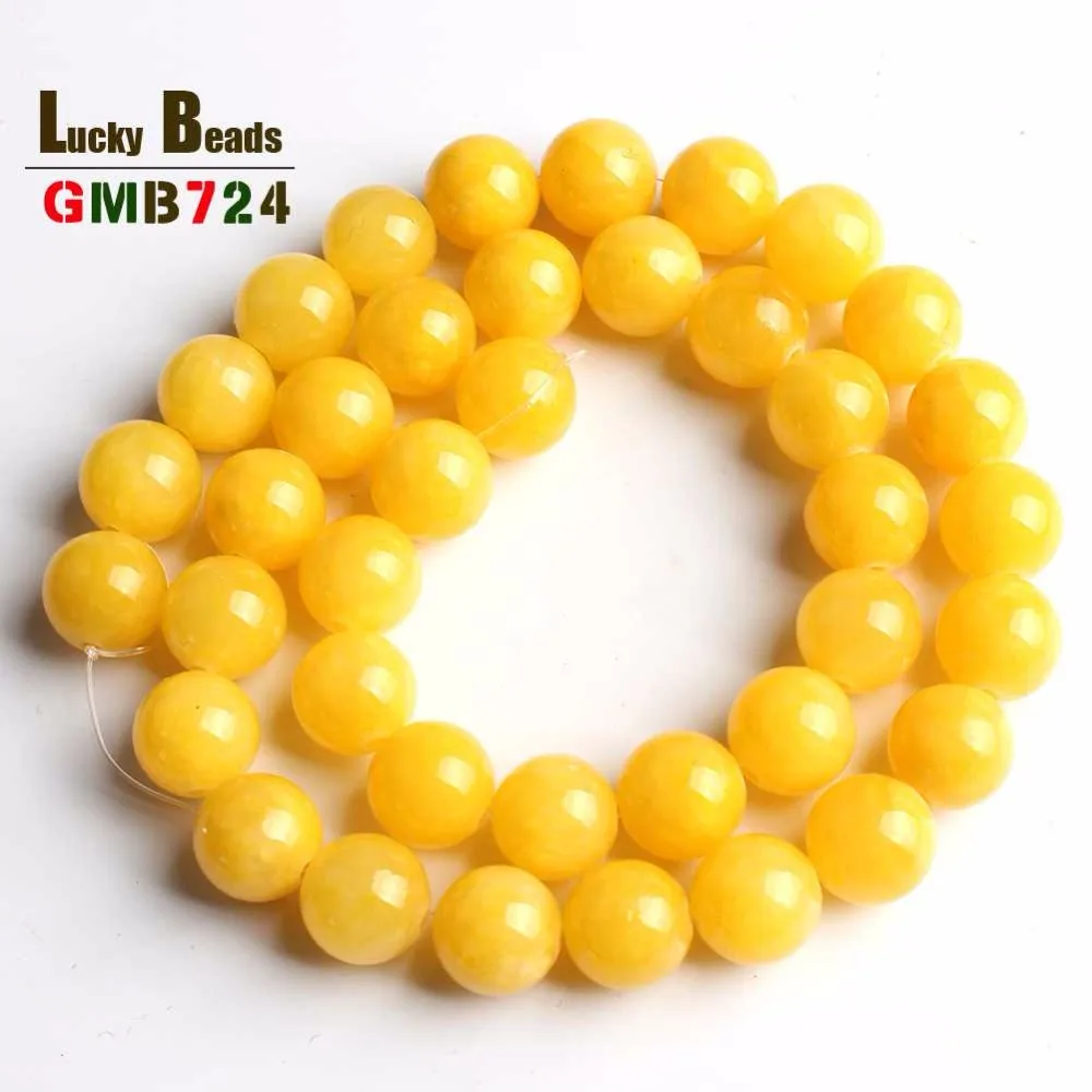 Бисер из натурального камня цветной облачный камень Нефритовый ручной работы F01878-10_3