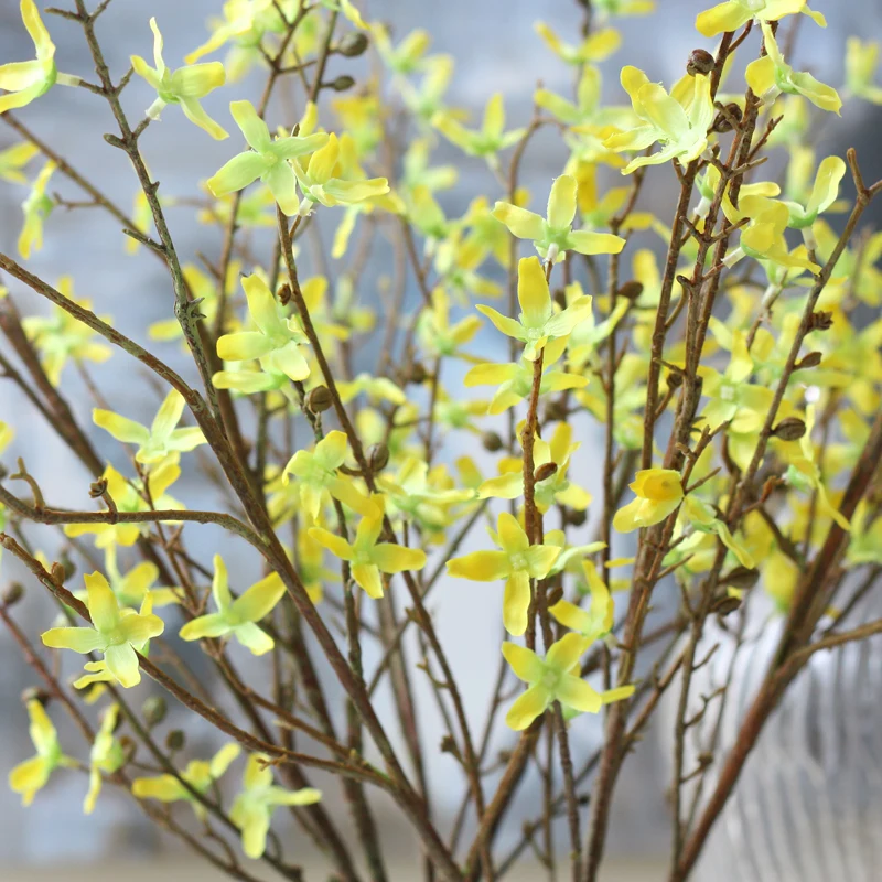 chinese new year yellow flower