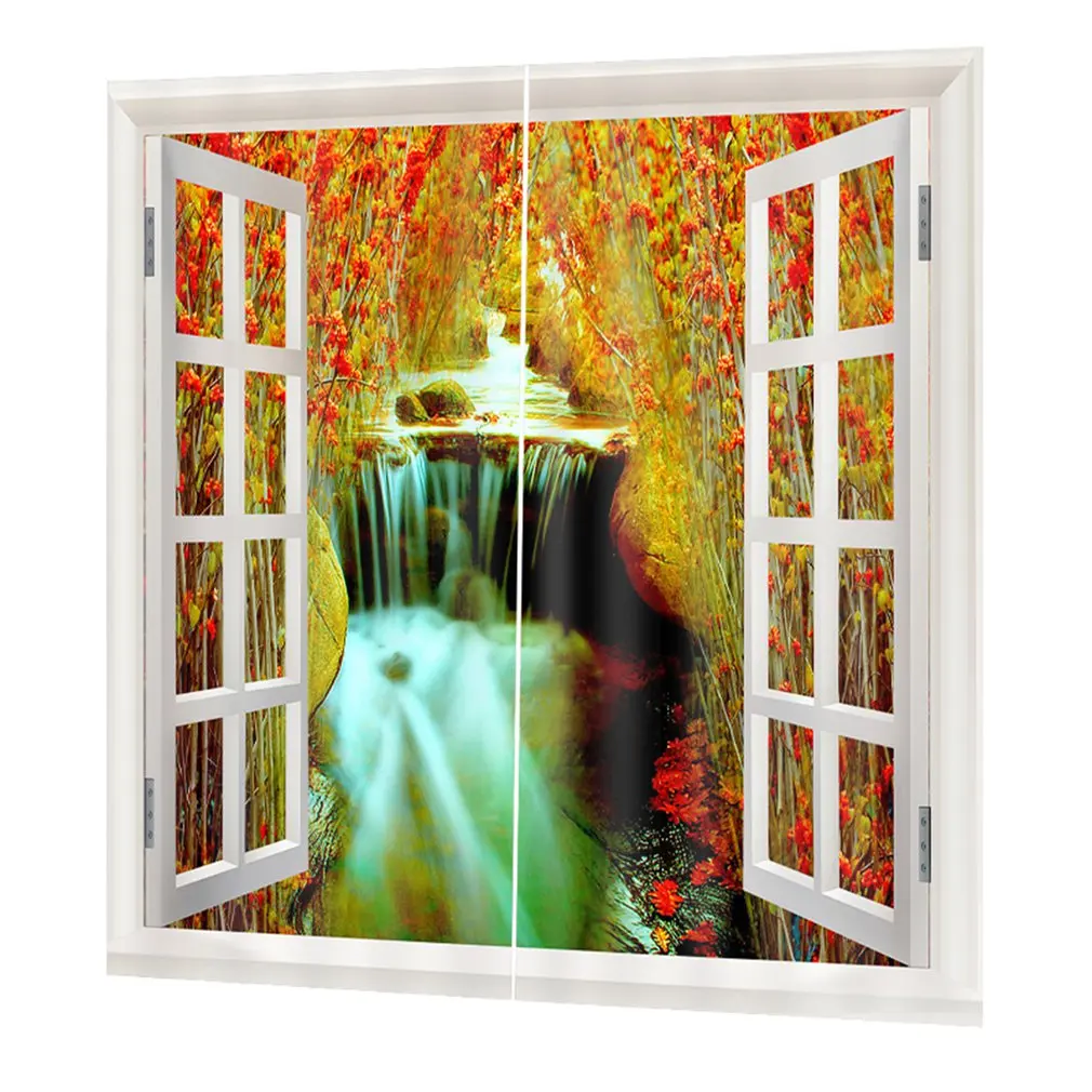 

Top Blackout Curtain Panel Window Screening Window Drapes 170*200cm FJ4 Elegant Room Decorative Curtains