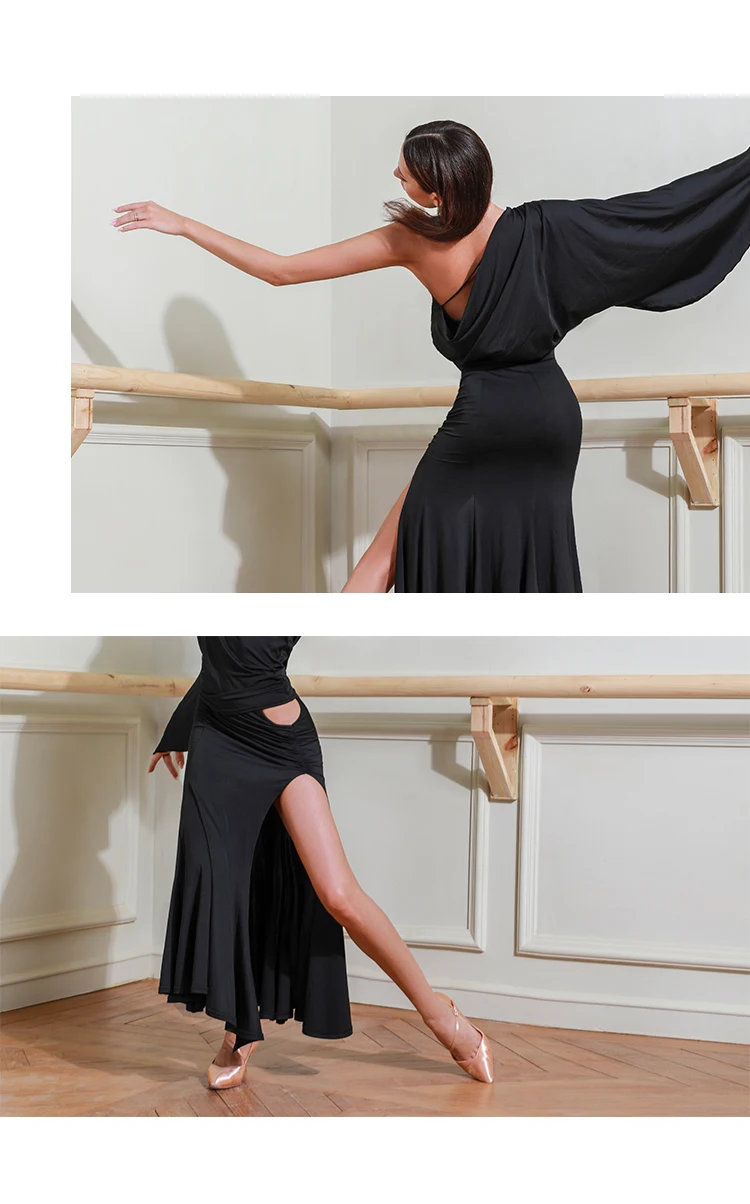 Новое платье для латинских танцев для женщин сексуальное Сетчатое платье с кисточками и v-образным вырезом Женский танцевальный костюм бальное платье для танго es DWY1764