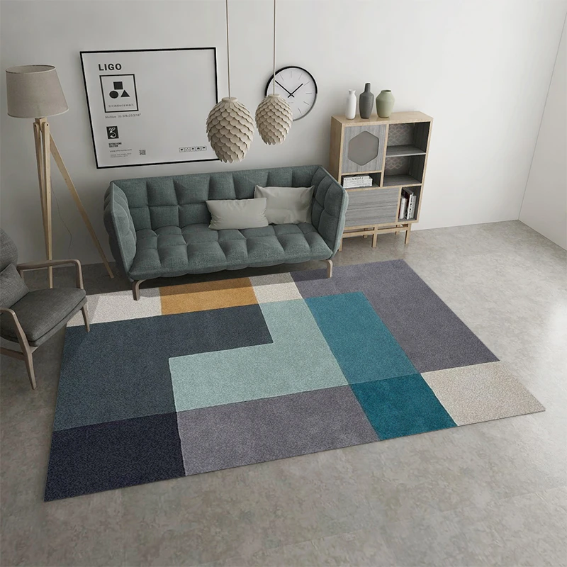 Современный европейский стиль ковры для гостиной Детская спальня Конференц-зал ковры украшения домашний коврик, напольный ковер